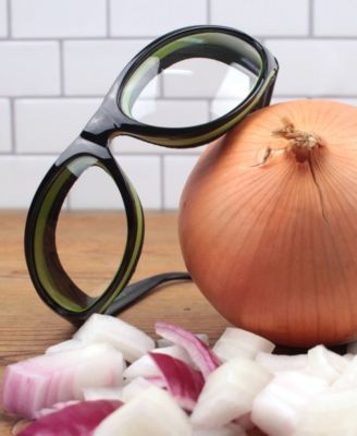 Plastic 5.5" x 6.5" x 1.5" Onion Goggles - Black Frame