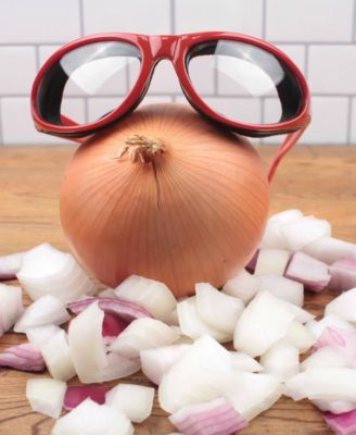 5.5" x 6.5" x 1.5" Onion Goggles - Red Frame