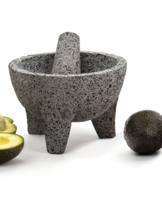 Volcanic Stone 8x8x5" Authentic Molcajete