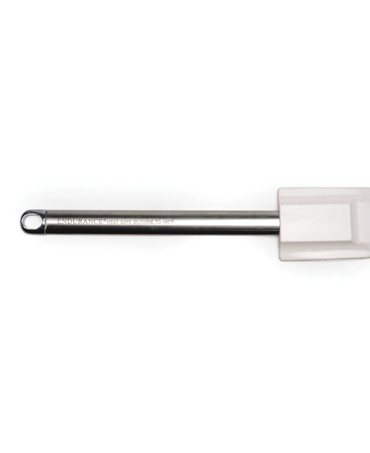 Rsvp International Endurance Stainless Steel Silicone 11.25" X 2.75" White Spatula In White