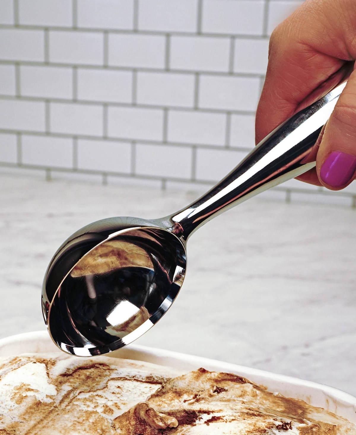 Rsvp International 8x2" Ice Cream Scoop In Gray