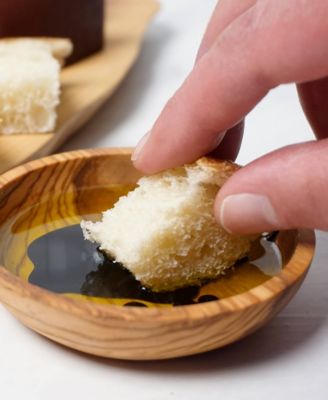 Olive Wood 1/3 Cup Dipping Bowl