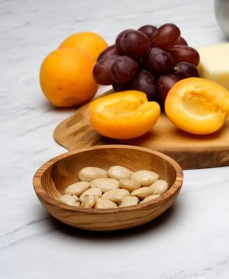 Olive Wood 1/3 Cup Dipping Bowl