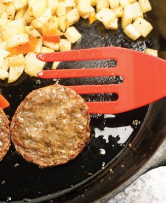 Silicone Coated Steel 11" x 2.25" Ela Series Red Fork