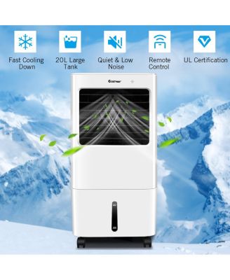 Evaporative Portable Air Cooler Fan & Humidifier