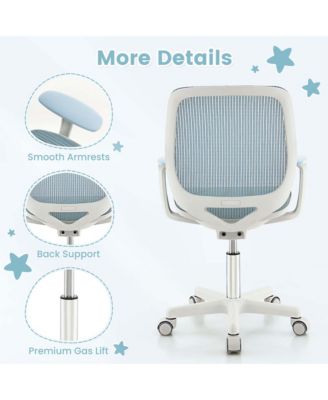 Kids Desk Chair Swivel Mesh Children Computer Chair with Adjustable Height