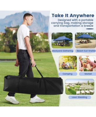 10 x 20 FT Pop-up Canopy UPF50+ Sun Protection Tent with Carrying Bag