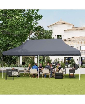 10 x 20 FT Pop-up Canopy UPF50+ Sun Protection Tent with Carrying Bag