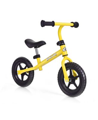 Kids Balance Bike No Pedal Training Bicycle w/ Adjustable Handlebar and Seat