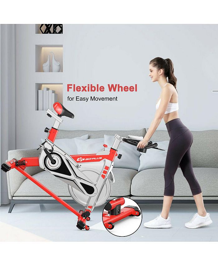 Costway Indoor Stationary Exercise Cycle Bike Bicycle Workout Macy's