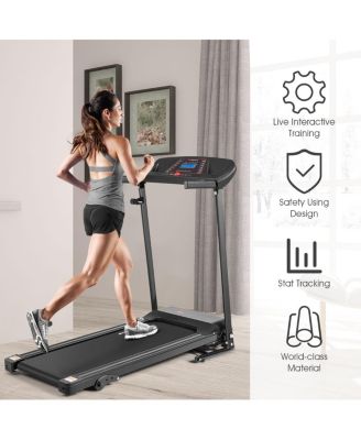 1.0HP Folding Treadmill Electric Support Motorized