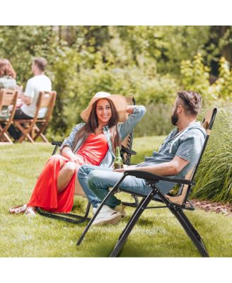 Zero Gravity Chair Oversize Lounge Chair Patio Heavy Duty Folding Recliner