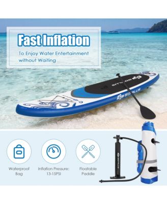 1 pcs 10.5  Inflatable Stand Up Paddle Board SUP Surfboard