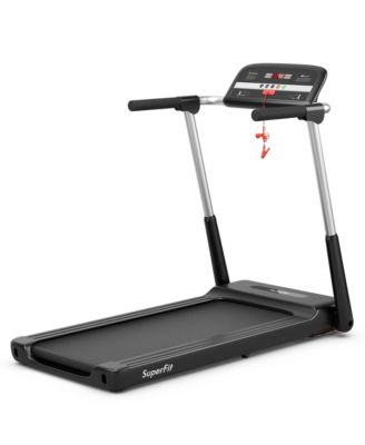 2.25HP Folding LED Treadmill Electric Running Walking Machine with APP Control Gym