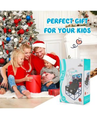 Kids Dual Shot Basketball Arcade Game w/4 Balls Pump Easy Quick Assembling Gift