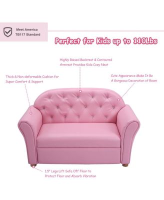 Kids Sofa Princess Armrest Chair Lounge Couch Children