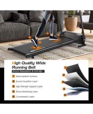 1HP Electric Treadmill Folding Motorized Power