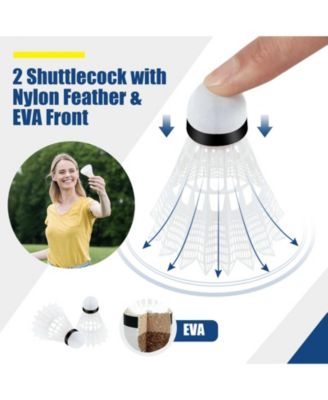 Portable Badminton Beach Volleyball Tennis Training Net