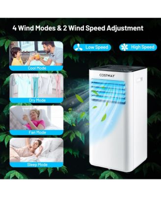 Portable Air Conditioner 10000 BTU Evaporative Air Cooler Dehumidifier