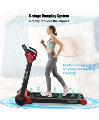 2.25HP Folding Electric Motorized Treadmill With Speaker