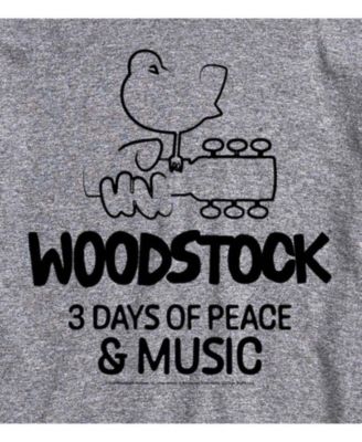 Hybrid Apparel Woodstock 3 Days Of Peace And Music Men's Short Sleeve Tee