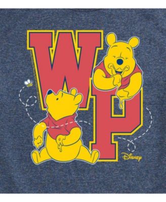 Hybrid Apparel Winnie the Pooh Collegiate Letters Men's Short Sleeve Tee