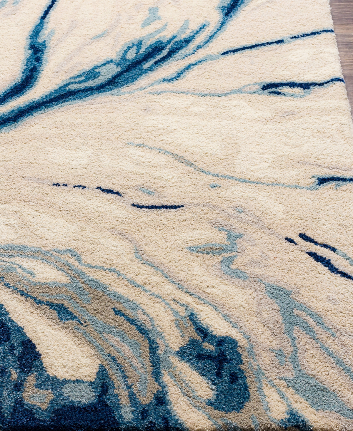 Surya Kavita 18415 Area Rug, 8' X 10' In Navy