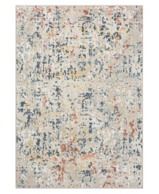 Shop Lr Home Avery Ava 434 28x8 Area Rug In Gray-multi