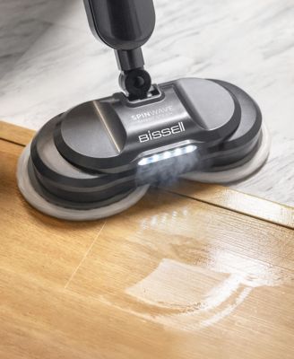 SpinWave Smart Steam Scrubbing Sanitizing Spin Mop