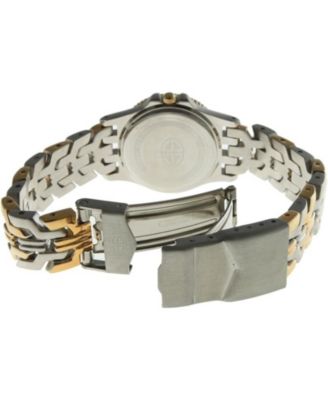Women's Two-Tone Luxury Bracelet Watch with Sport Bezel