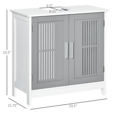 Under Sink Cabinet with Adjustable Shelves