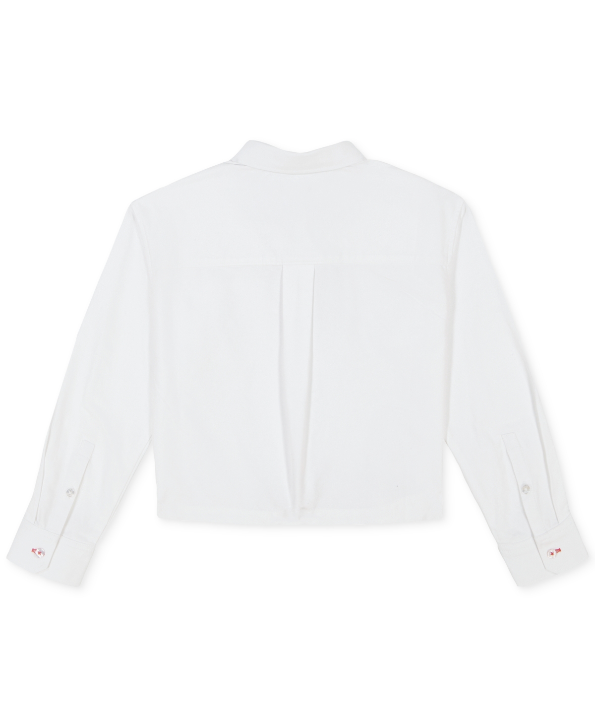Tommy Hilfiger Big Girls Cotton Oxford Long-Sleeve Shirt
