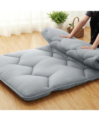 Futon Mattress Full Size, Floor Mattress Pad Portable Dorm Sleeping Pad, 54"x 80"