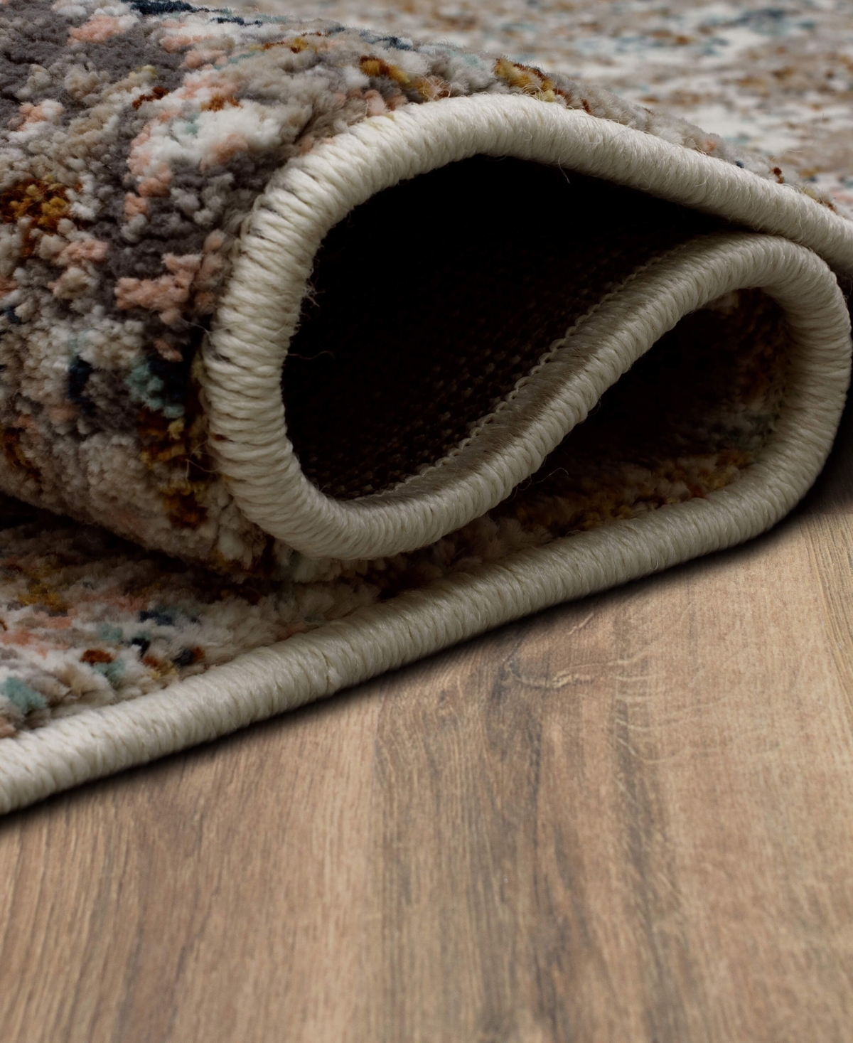 Stacy Garcia Home Rendition Zelig 2'4x7'10 Runner Area Rug In Gray