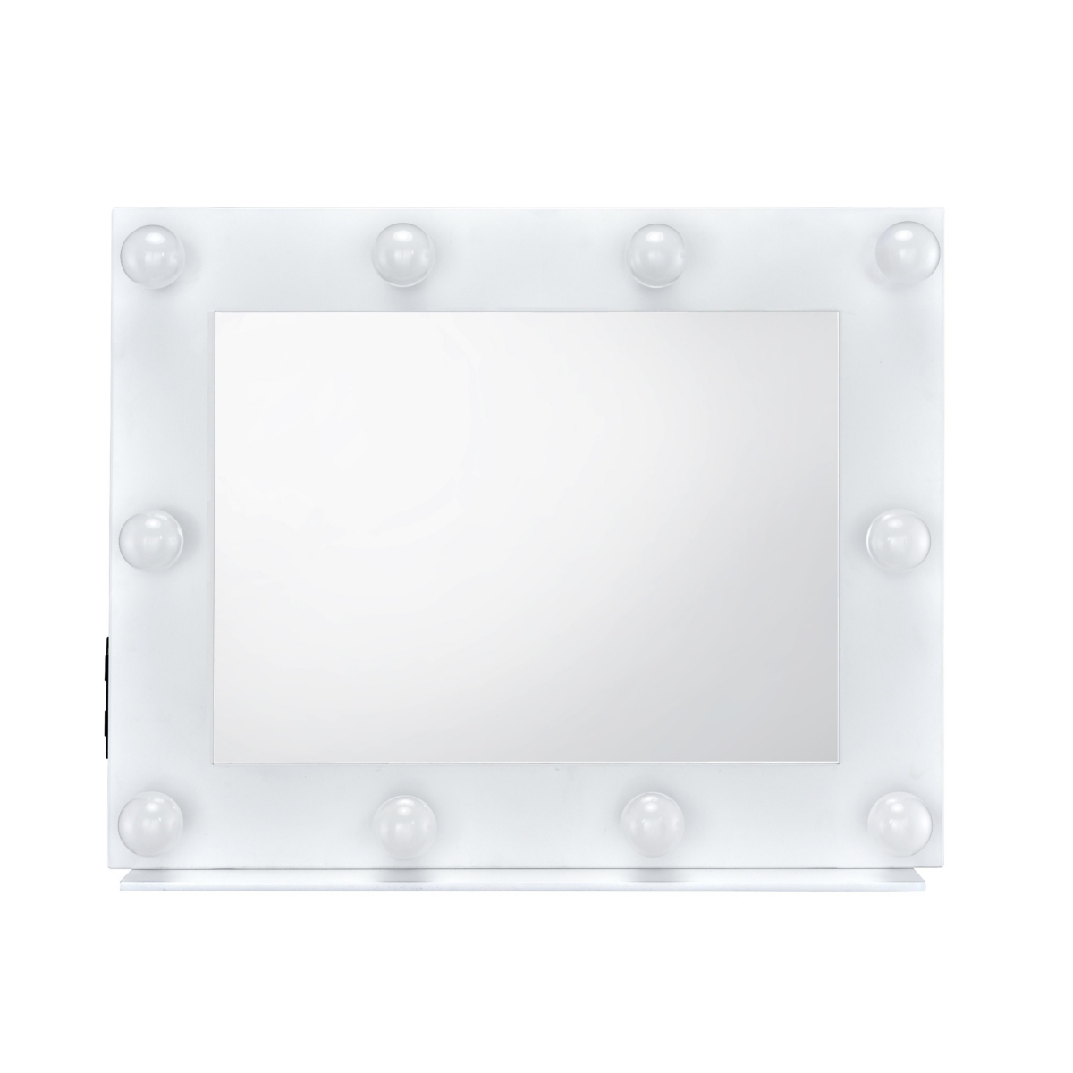Streamdale Furniture Avery Accent Mirror, White Finish