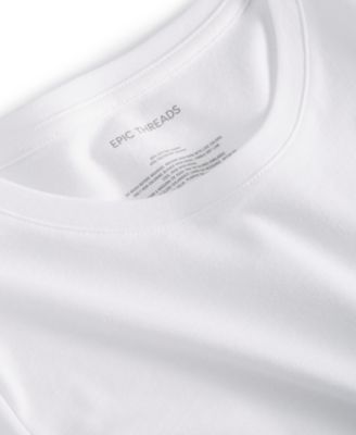 Little & Big Girls Core Crewneck T-Shirt, Created for Macy's