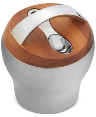 Nambé - Nambe Gourmet Bulbo Coffee Canister with Scoop