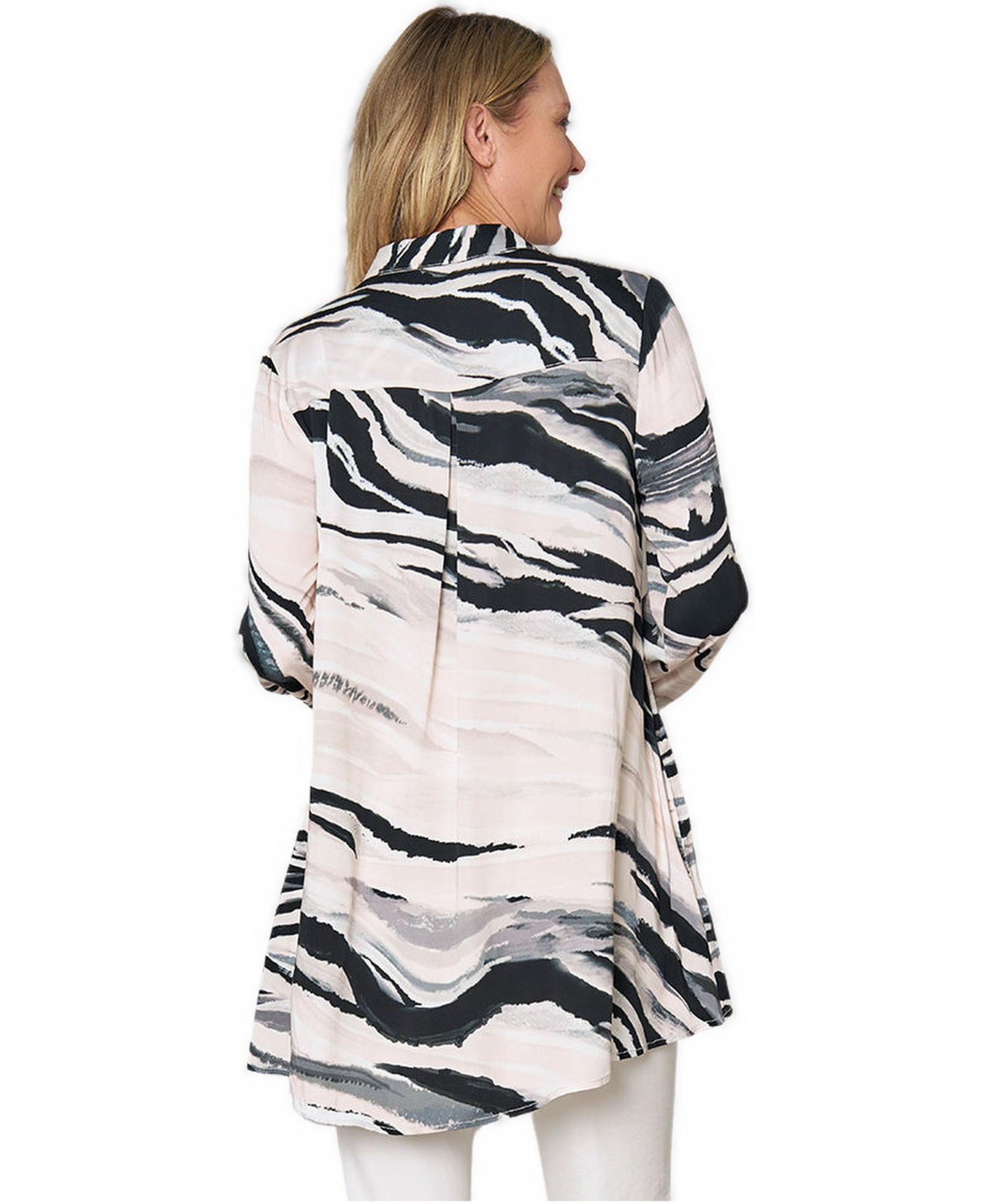 Женский топ Stella Carakasi A-line EcoVero So Chic Tunic, цвет: С принтом — фото 2