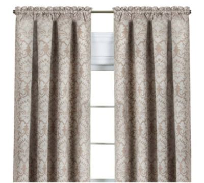 Royal Living 2 Piece Curtain Panels - 63 in. Long - Ivory