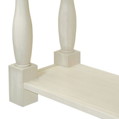 Streamdale 63" Long Navy Console Table with Drawers & Shelf