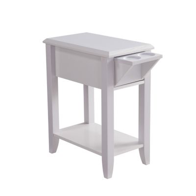 Streamdale Chairside Table White