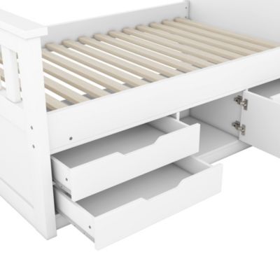 Streamdale Captain Bed Frame with Storage and Shelves