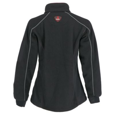 Women's Hybrid Fleece Jacket - Lightweight Insulated Outerwear for Cold Weather