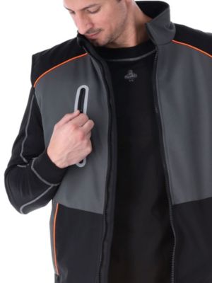 Men's PolarForce Vest Insulated Winter Vest, Lightweight Cold-Weather Layer