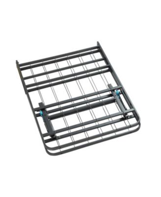 14" Adjustable Foldable Steel Bed Frame - Twin