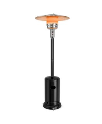 Stainless Steel Propane Patio Heater with Safety Tip-Over Protection - Reliable Outdoor Heater