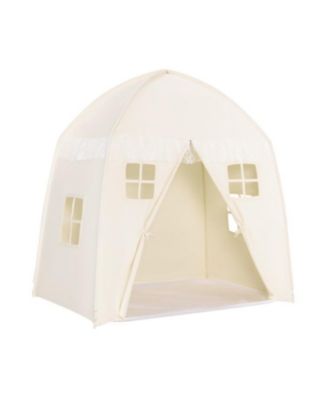 Portable Indoor Kids Play Castle Tent - White