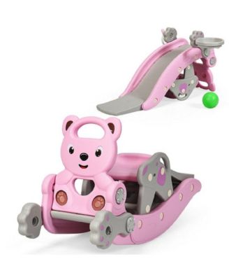 4-in-1Baby Rocking Horse Slide Set
