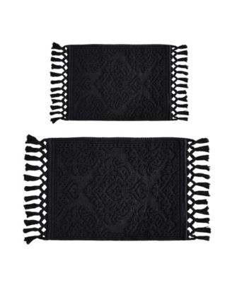 Ricardo Fringe Cotton 2-Pc. Bath Rug Set