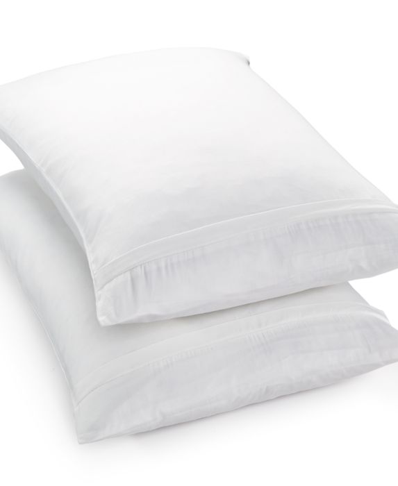 Martha Stewart Essentials 2-Pack King Pillow Protectors , White, Size: King